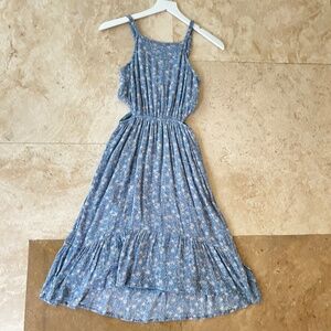 Abercrombie and Fitch kids blue floral dress. Kids size 13/14